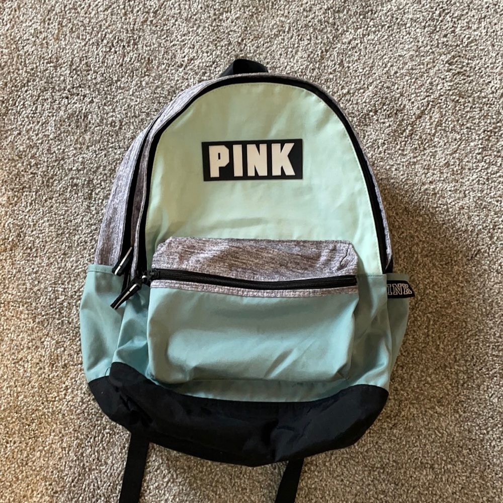 Victoria’s Secret Pink brand backpack mint green